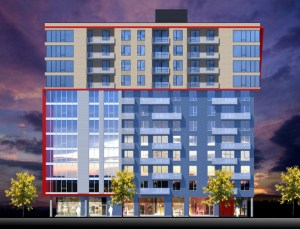 Rouge Condominiums - Phase 4 (vue en 3D du projet)