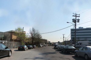 Vue actuelle de la rue Buchan dans le Triangle Namur/Jean-Talon