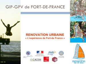 Brochure sur le projet de rénovation urbaine de Fort-de-France (Martinique)