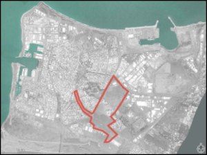 Périmètre d'aménagement de la ZAC des Mascareignes à St-André (Réunion)