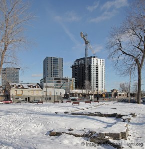 Construction de condos dans Griffintown