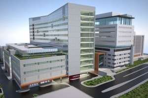 Maquette 3D du Pavillon K de l'Hôpital Général Juif