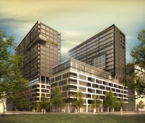 Plan en 3D des Condos Lowney Sur Ville