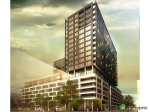 Vue en 3D de la phase 2 des condos Lowney sur Ville