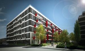 Vue en 3D des Condos Le Se7t 