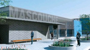 Vue en 3D du terminus de Mascouche