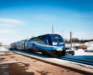 Mise à l'essai du Train de l'Est en mars 2014