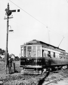 Communication entre tramways en 1913