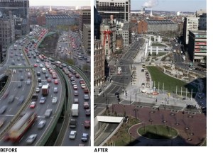 Le Big Dig à Boston (Massachussetts, USA) : source d'inspiration pour l'enfouissement de l'autoroute Métropolitaine