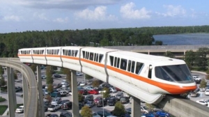 Exemple de ligne de monorail qui serait mise en circulation sur l'île de la Réunion