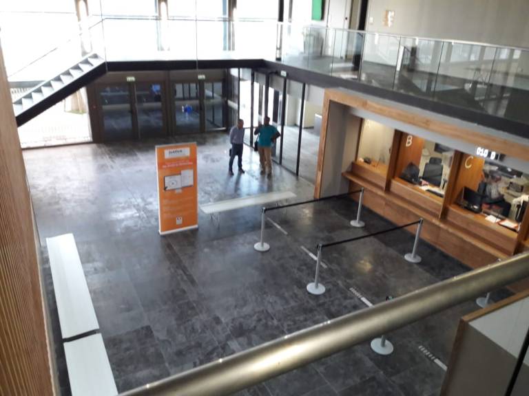 Salle d'accueil Nouveau TGI PAP