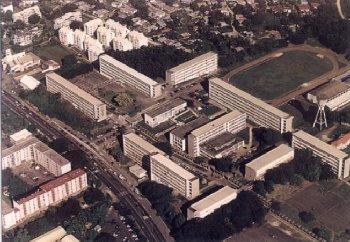 Vue aérienne Cité scolaire de Baimbridge