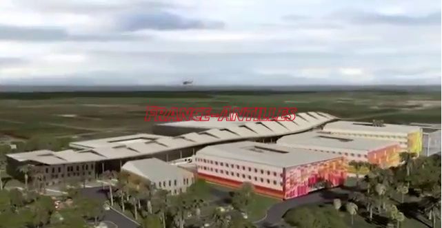 Détails du futur CHU de la Guadeloupe (visuel)
